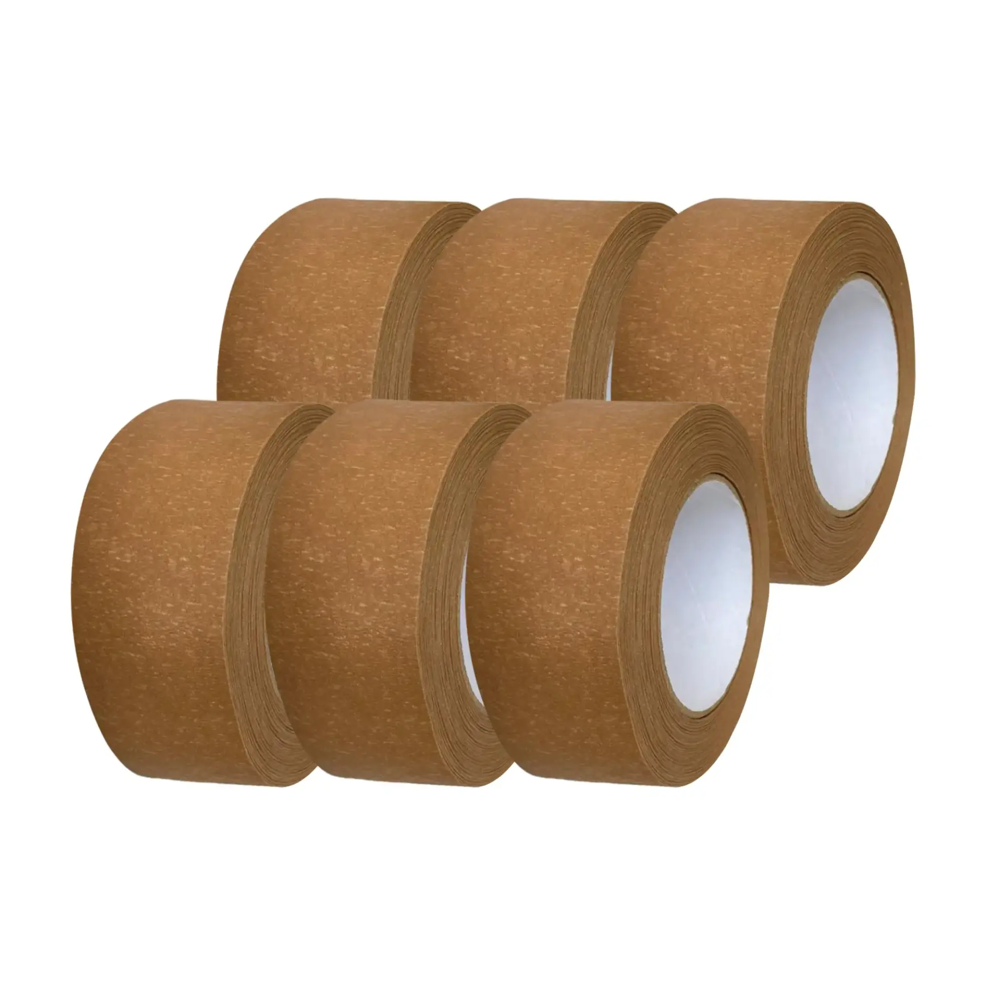 palletwraps Brown Kraft Paper Tape – 25mm x 50m palletwraps - Image 1