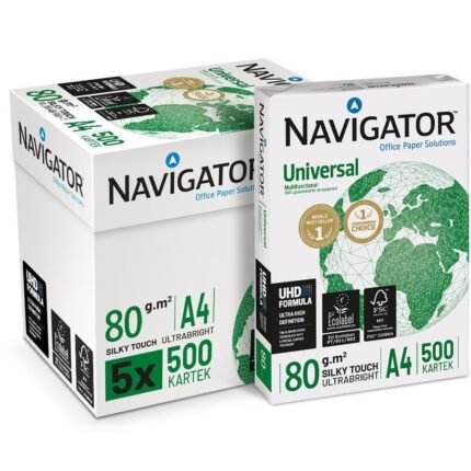 Navigator Universal A4 Printer Paper – 80gsm Matte White (500/2500 Sheets) palletwraps