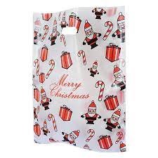 Plastic Carrier Bags – Eco Friendly – Santa – Medium 15″ x 18″ + 3″ palletwraps