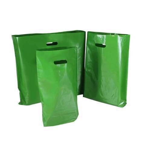 palletwraps Plastic Carrier Bags – Eco Friendly – Apple Green – Large 22″ x 18″ + 3″ palletwraps