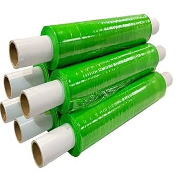 Green Stretch Film 400mm x 250m 23mu – Extended Core palletwraps