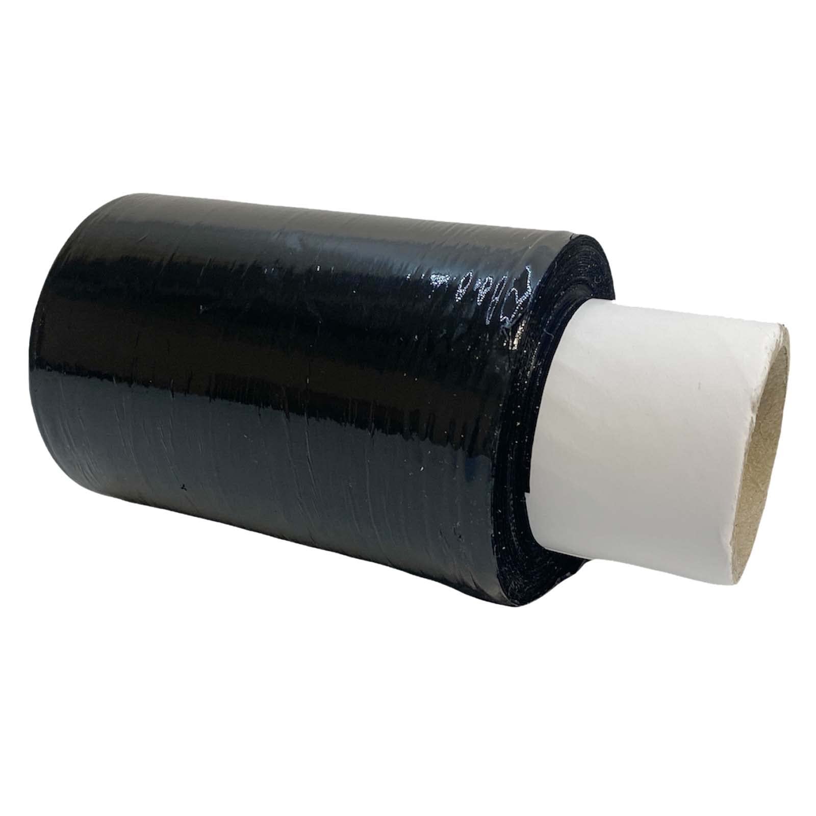 palletwraps Mini Handy Black Pallet Wrap 100mm x 150m 17mu (1 Roll) – palletwraps