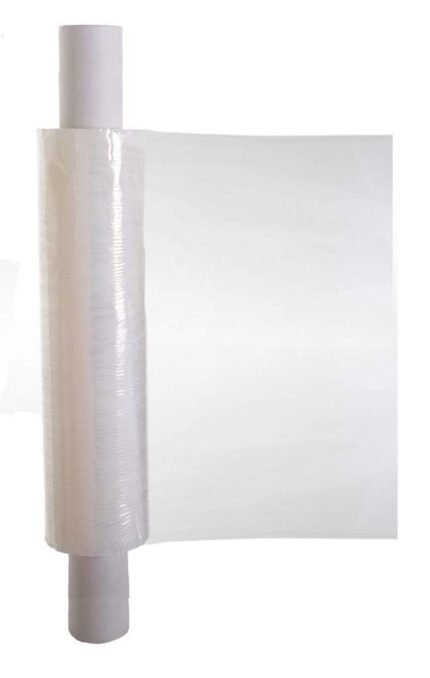 Clear Stretch Film 400mm x 250m 23mu – Extended Core (1 Roll) – palletwraps