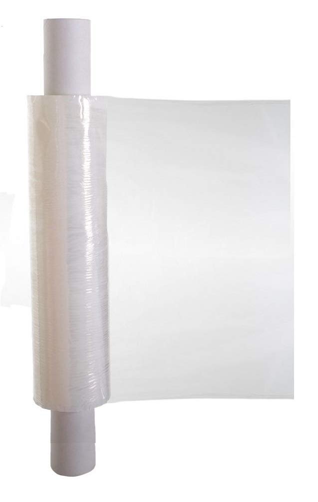palletwraps Clear Stretch Film 400mm x 250m 23mu – Extended Core (1 Roll) – palletwraps